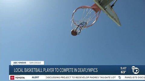Local deaf basketball player to play for team U.S.A at Deaflympics