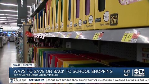 Ways to save on back-to-school shopping