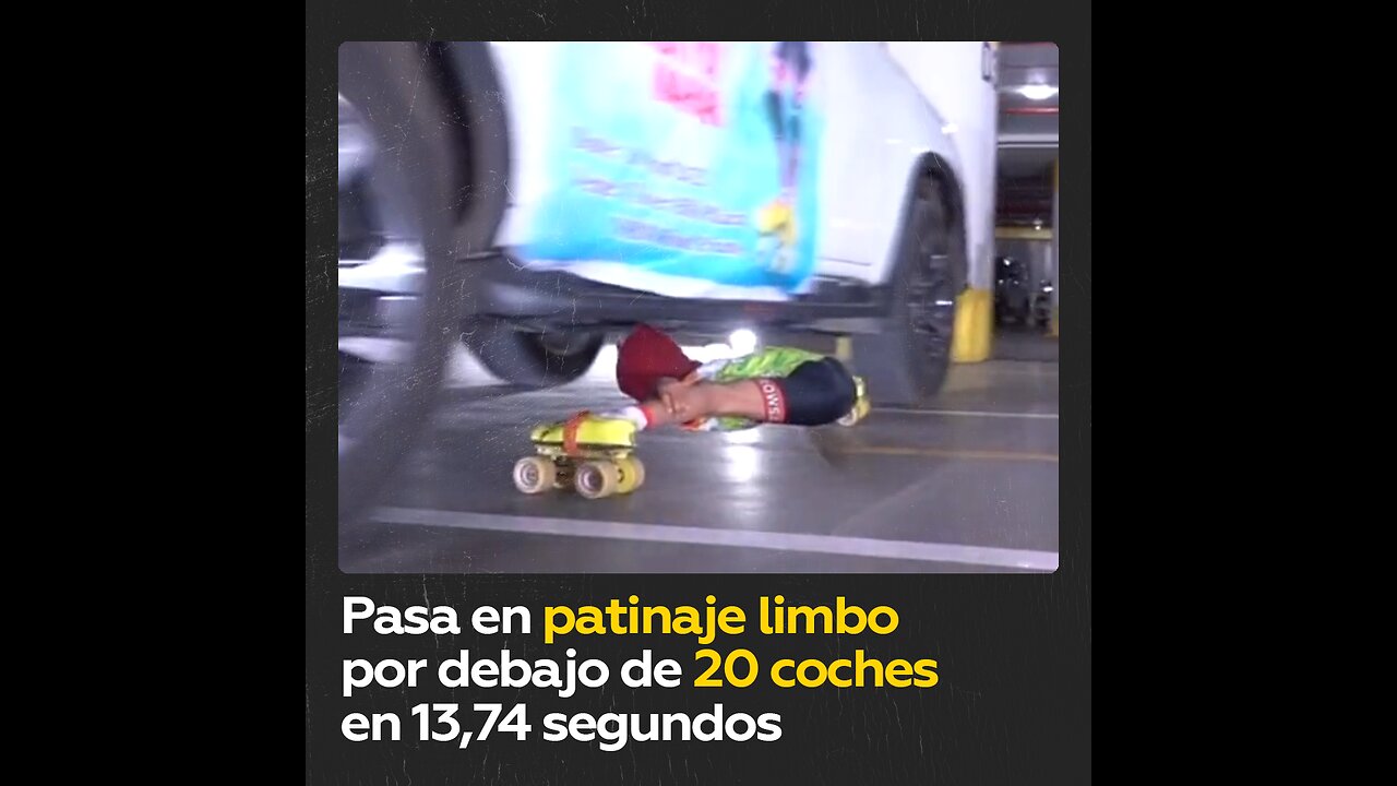 ¿Cuál es el tiempo más rápido para patinar en limbo por debajo de 20 coches?