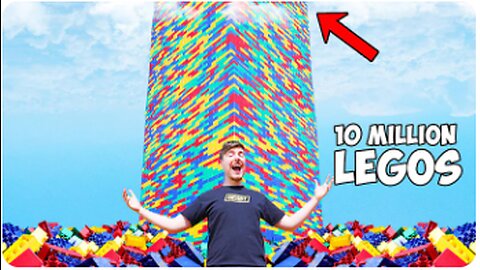 I Built The World's Largest Lego Tower