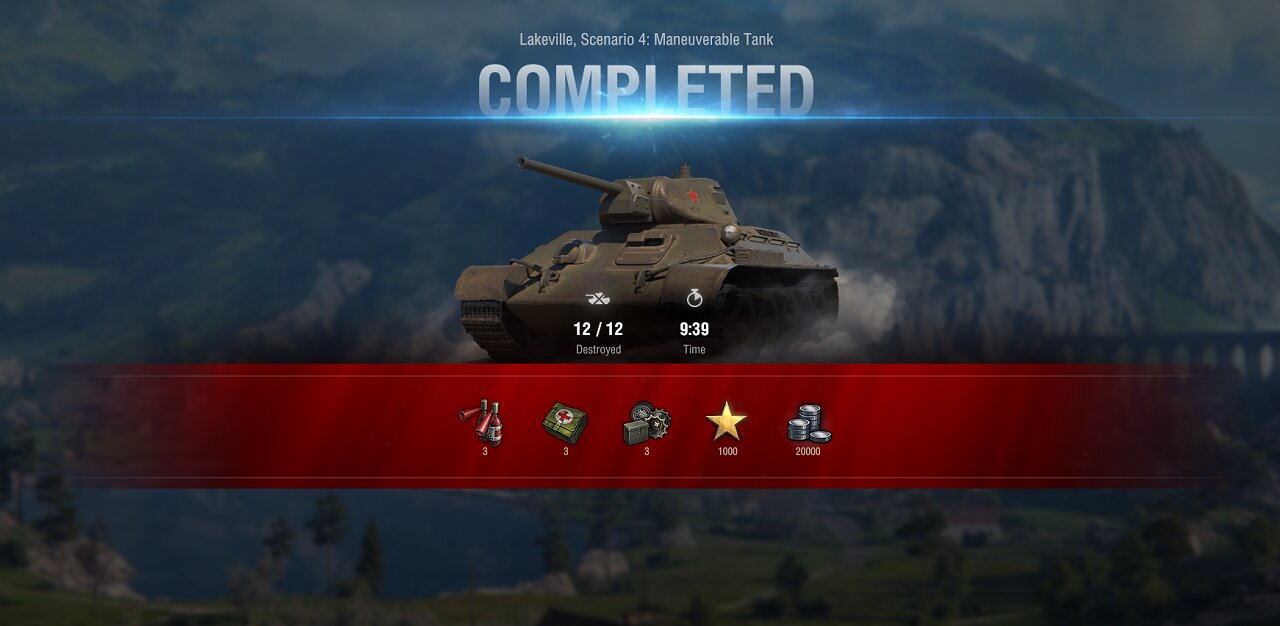 World of Tanks_Topograghy Battles Episode Lakeville_Scene-4_Armored Tank