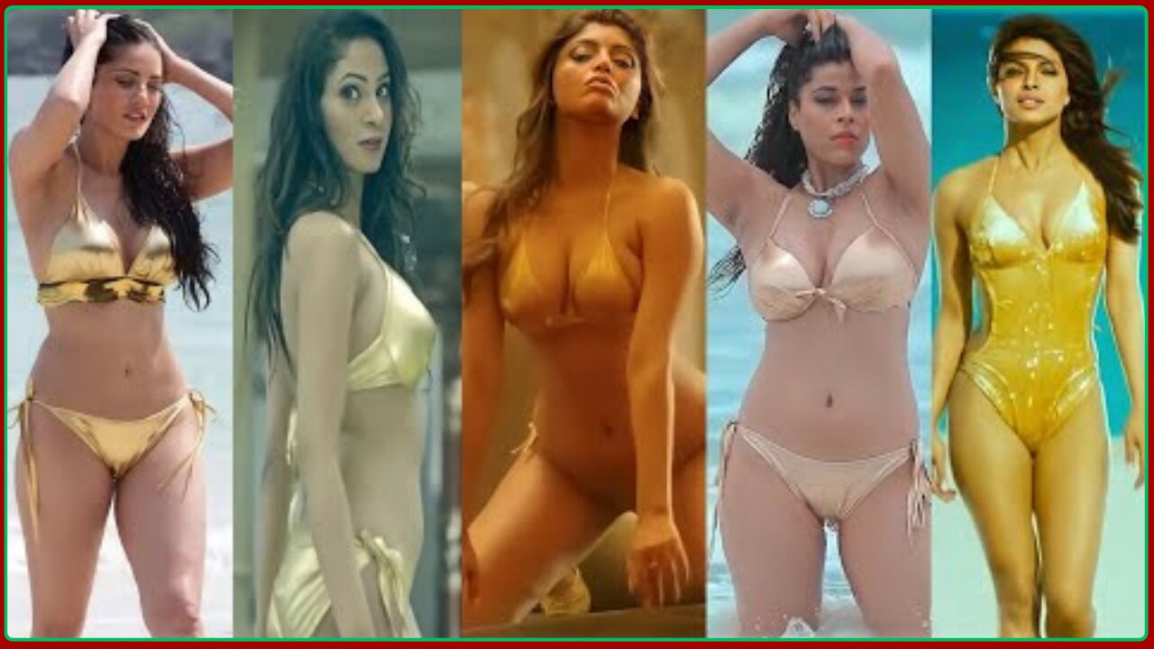 Actress bikini hot compilation