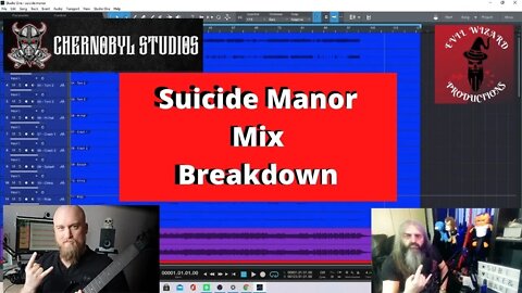 Mixing Metal Suicide Manor by Scott Elliott Mix Breakdown @CHERNOBYL STUDIOS