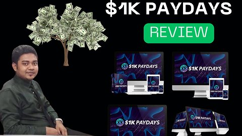 1K PAYDAYS Review: The Ultimate Way For Easy $997 Earn