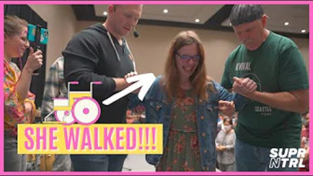 She walked out of her WHEELCHAIR after being bound to it for THREE YEARS!!!