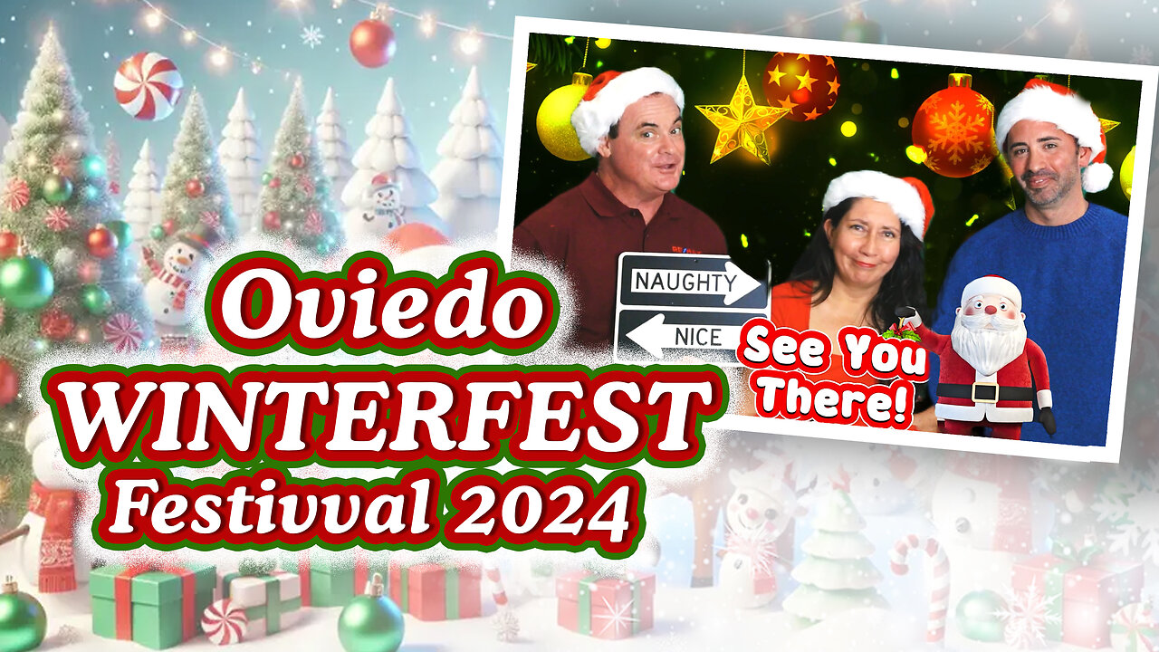 Oviedo WINTERFEST Festival 2024 | Top Orlando Realtor Scott Garrison!