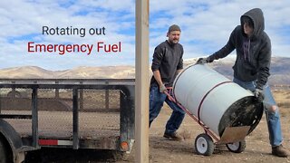 Rotating out Emergency Fuel