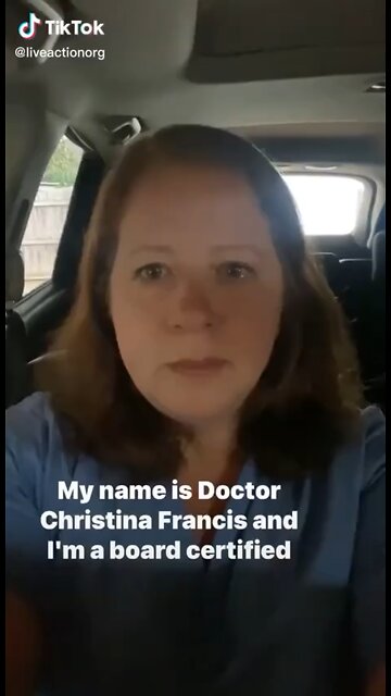 Dr Christina Francis speaks out.