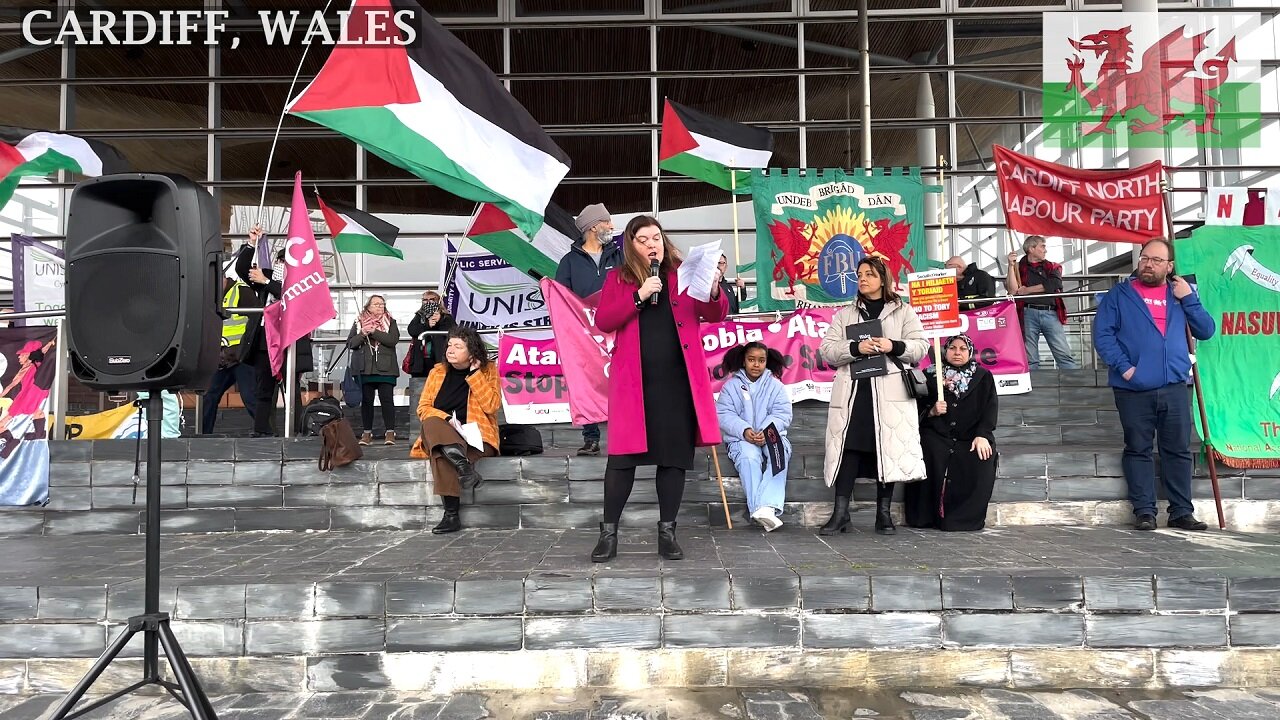 Wales against Racism and islamophobia - 2, Senedd Cardiff, South Wales