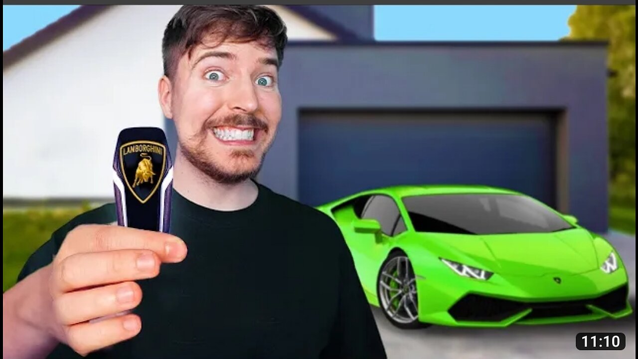 How I Won A Lamborghini From Mr Beast