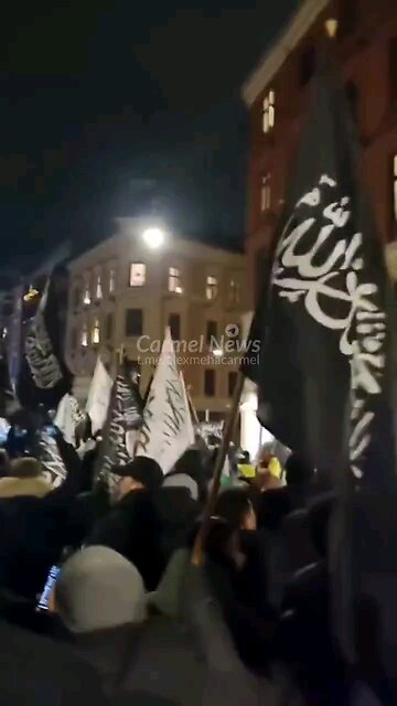 Denmark - AL Qaeda and Taliban marching the streets. Coming to your city soon!