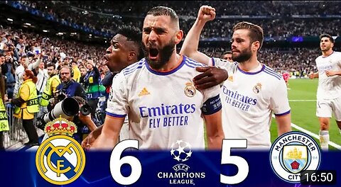 Real madrid | 6 × 5 | Manchester city