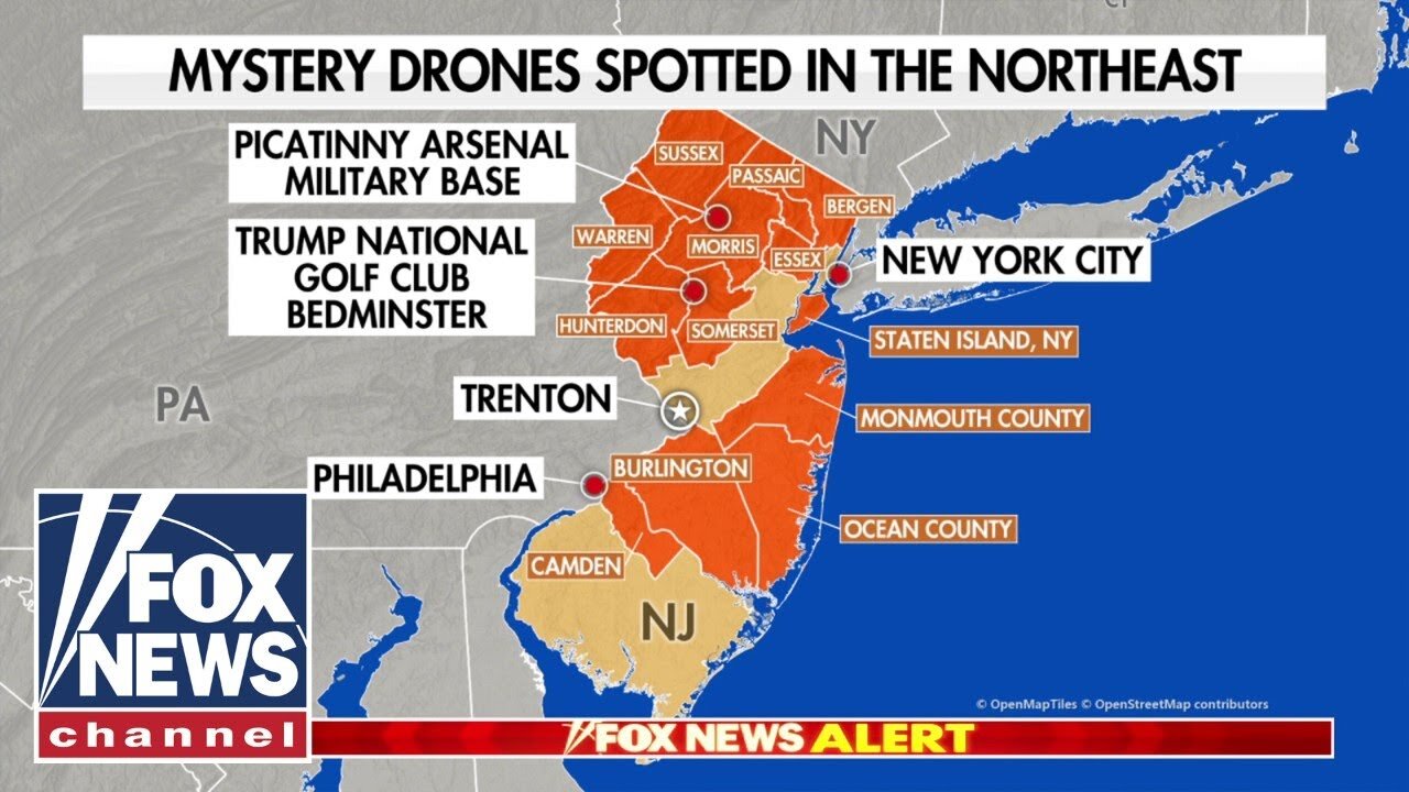 NJ lawmaker calls for mystery drones to be 'shot down'