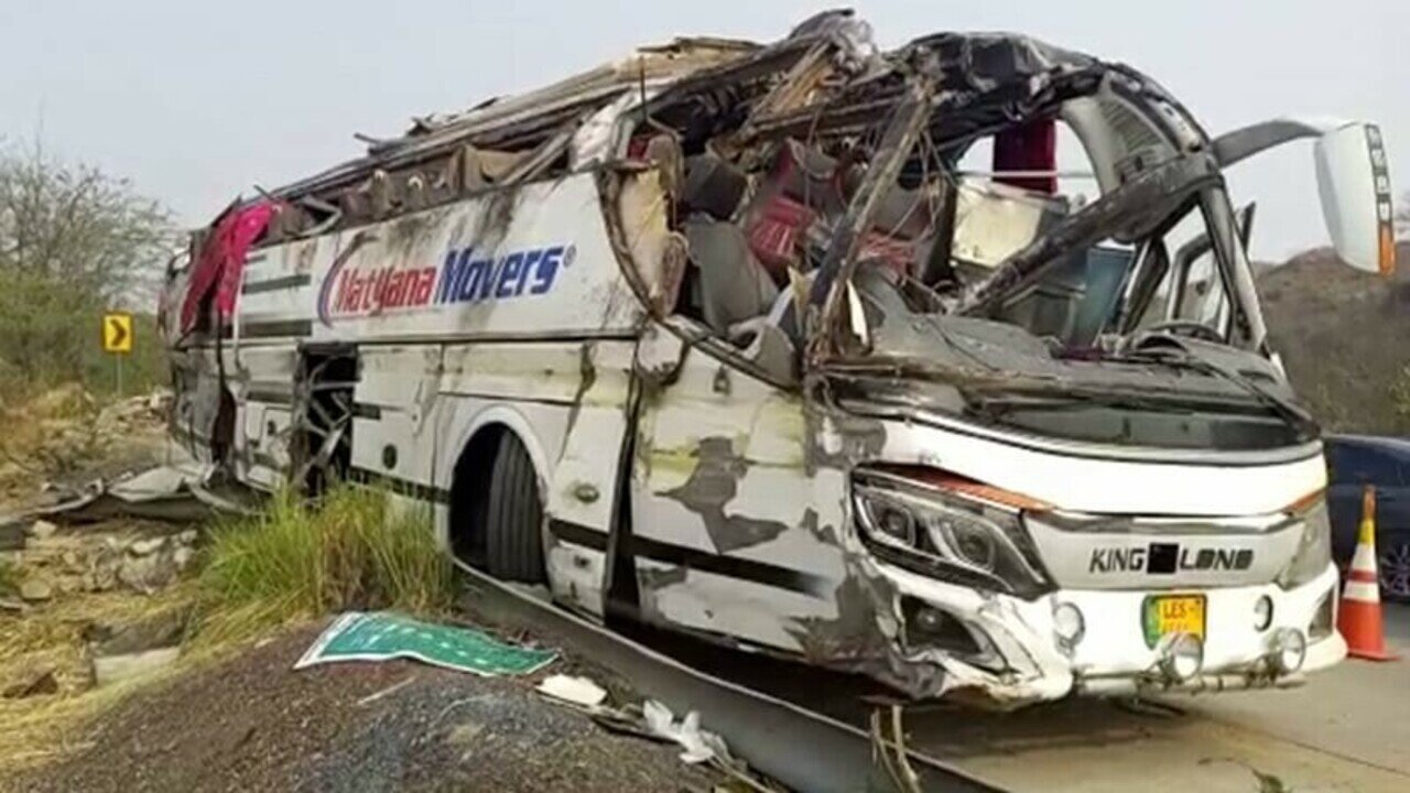 Bus Accident Footage caught