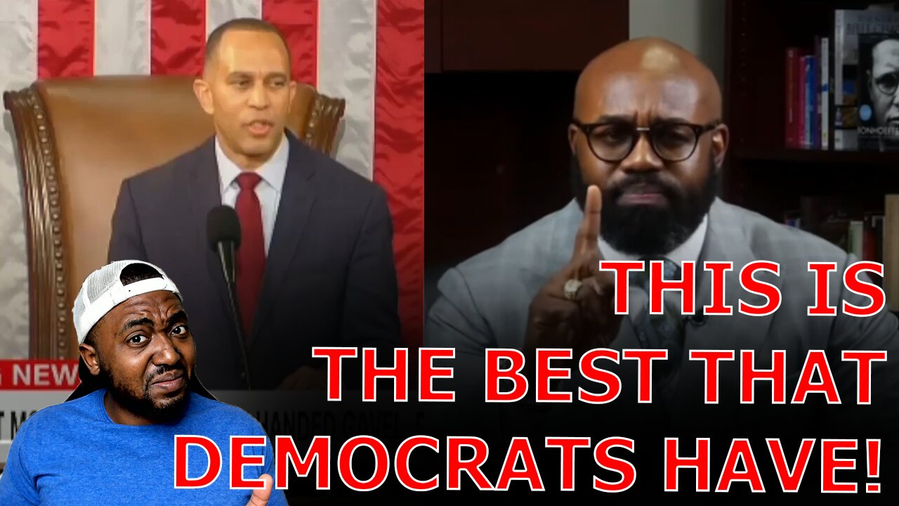 BASED Pastor Destroys Hakeem Jeffries' SUPER CRINGE 'Maturity Over Mar-A-Lago' Congressional Speech!