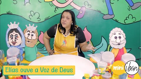 Elías ouve a Voz de Deus | MATERNAL 2 a 4 anos