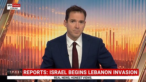 SKY NEWS AU: Reports suggest Israel has begun ground invasion in Lebanon