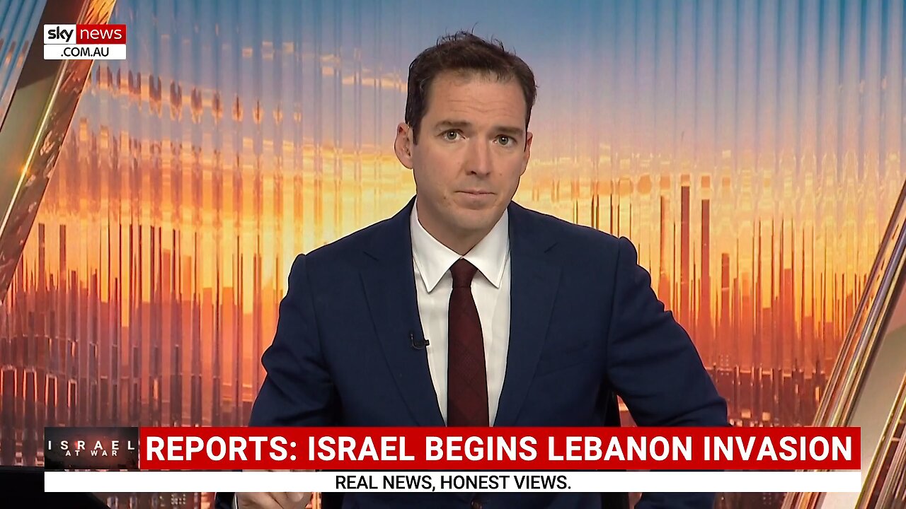 SKY NEWS AU: Reports suggest Israel has begun ground invasion in Lebanon