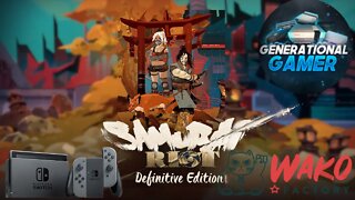 Samurai Riot Definitive Edition for Nintendo Switch (Live Gameplay)