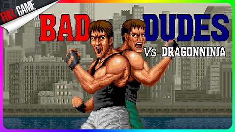 Bad Dudes vs. DragonNinja · Arcade