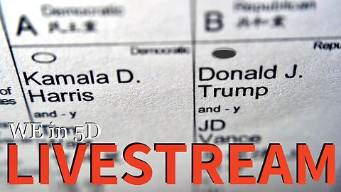 Election Day 2024 LIVESTREAM with WE in 5D and Perseus of Argos [Livestream #1]