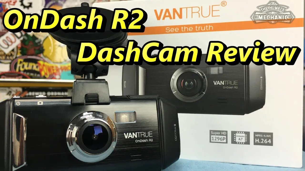 DashCam Review ~ VanTrue Ondash R2