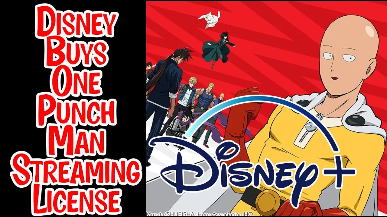 Disney Bought The Streaming Rights To One Punch Man? WHAT? #disney
