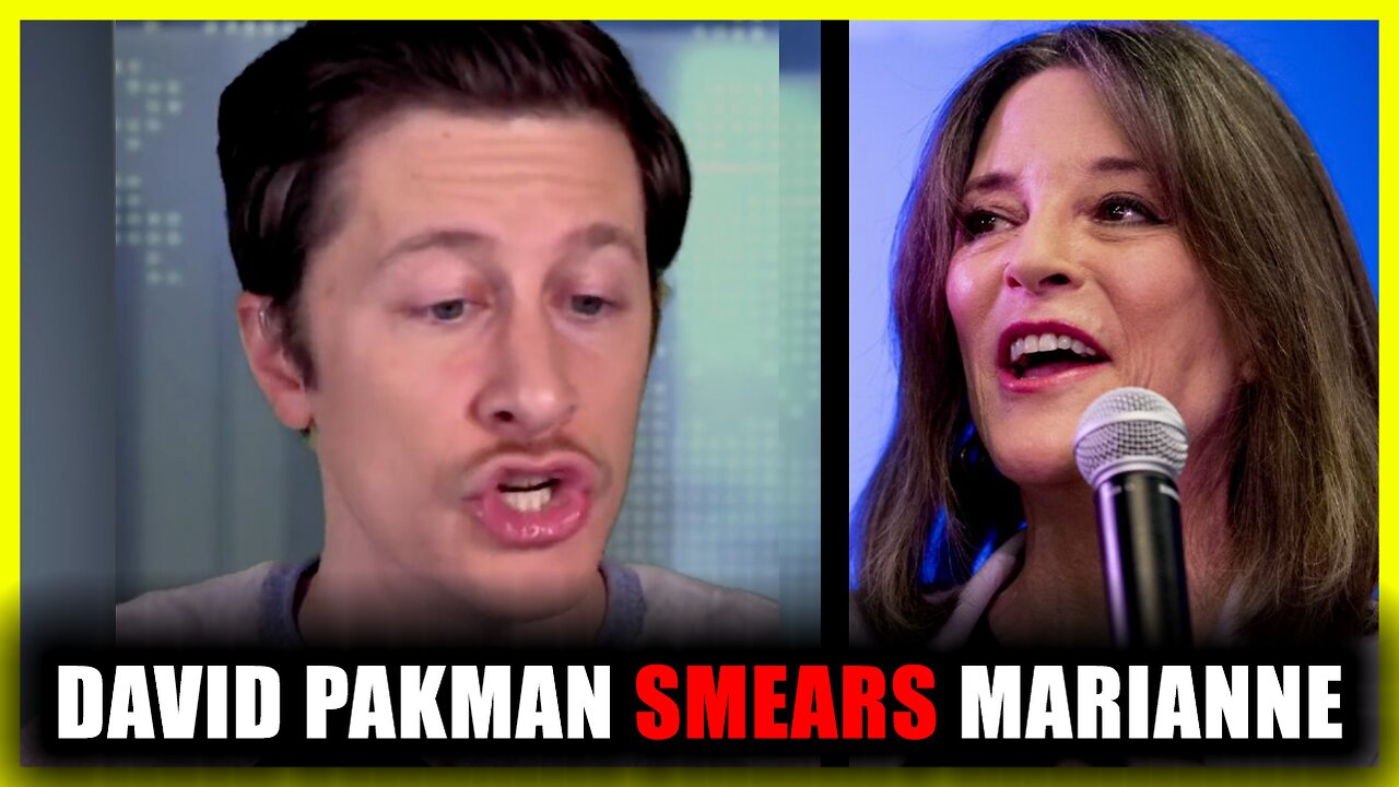 David Pakman SMEARS Marianne Williamson, Gets RATIOED by The Vanguard