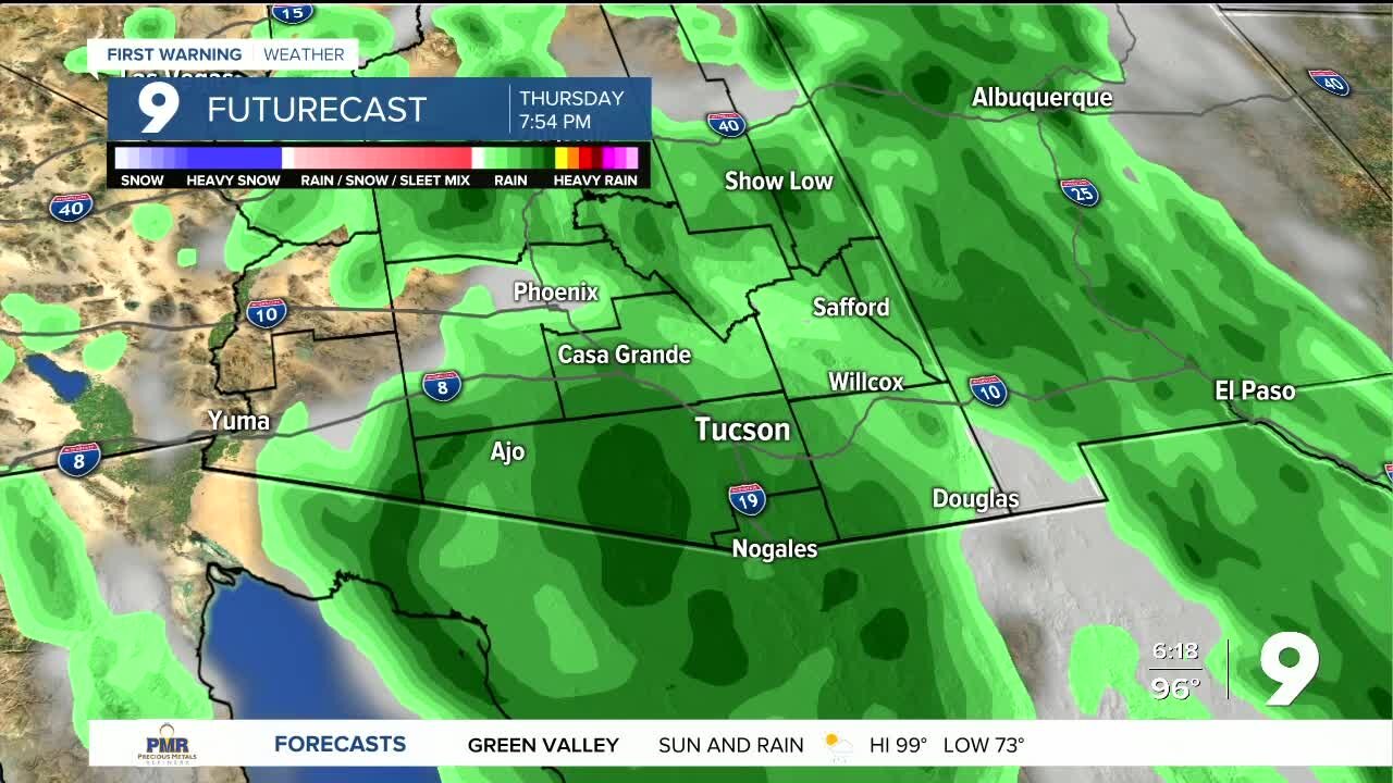 Tropical moisture brings a much better chance of rain next week