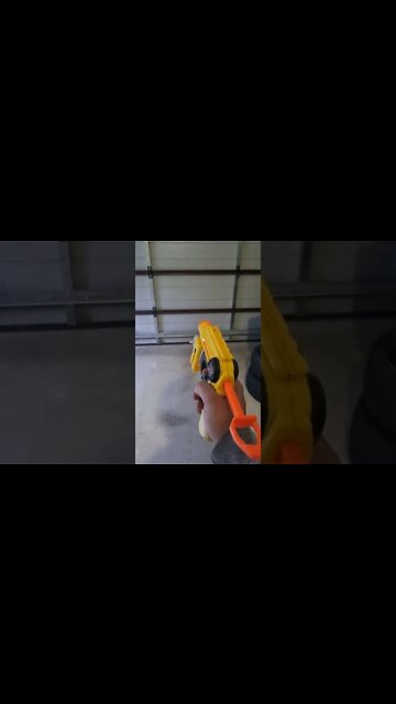 Modified/Upgraded Single Shot Hand Nerf Gun - Turn Volume up - Subscribe for more Videos