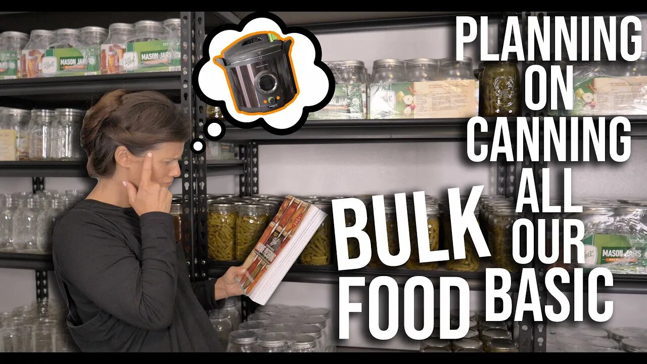 Planning On Canning All Our Basic Bulk Food!/ New Goal!/ Prepping Like Grandma! | EP 33