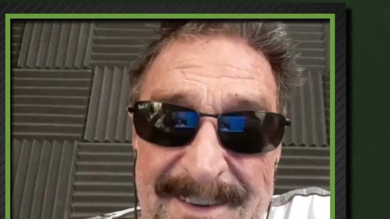 John McAfee Talks Benefits of Psychedelics