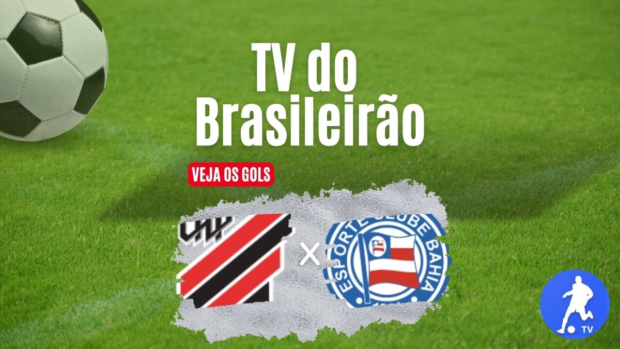 Athletico-PR x Bahia - Brasileirão Série A 2023 - Melhores momentos ⚽📱