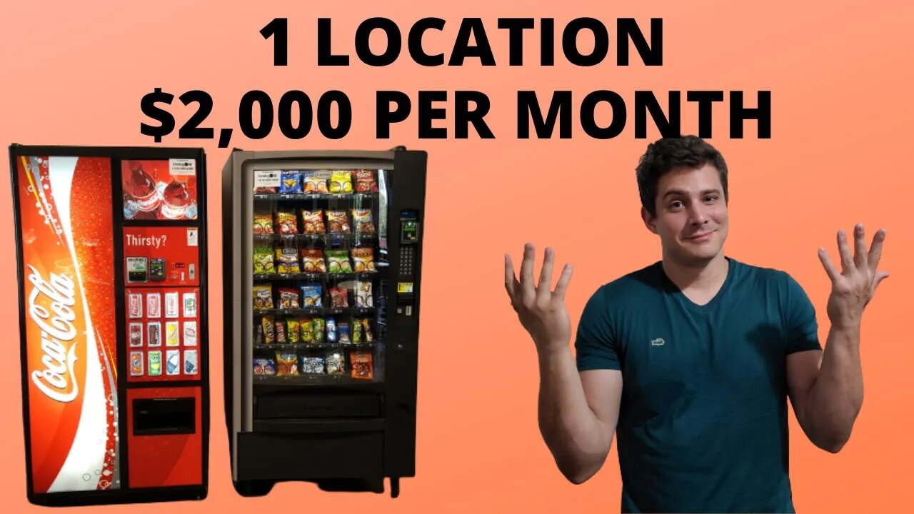 ONE Vending Location May Actually Pull $2,000 A Month