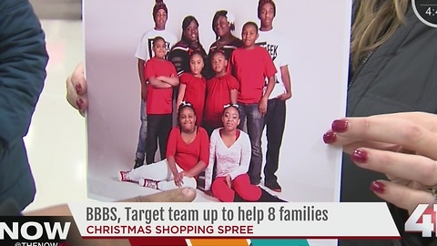 Big Brothers, Big Sisters of Greater KC and Target team up to help 8 KC metro families