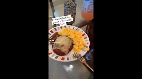 I eat twice in one day- then skip the next day.