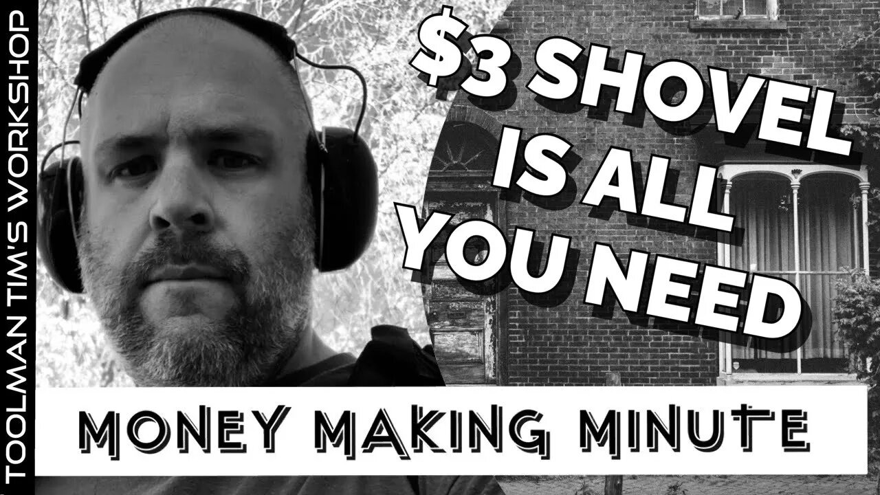 $3 SNOW SHOVEL IS ALL YOU NEED - Money Making Minute