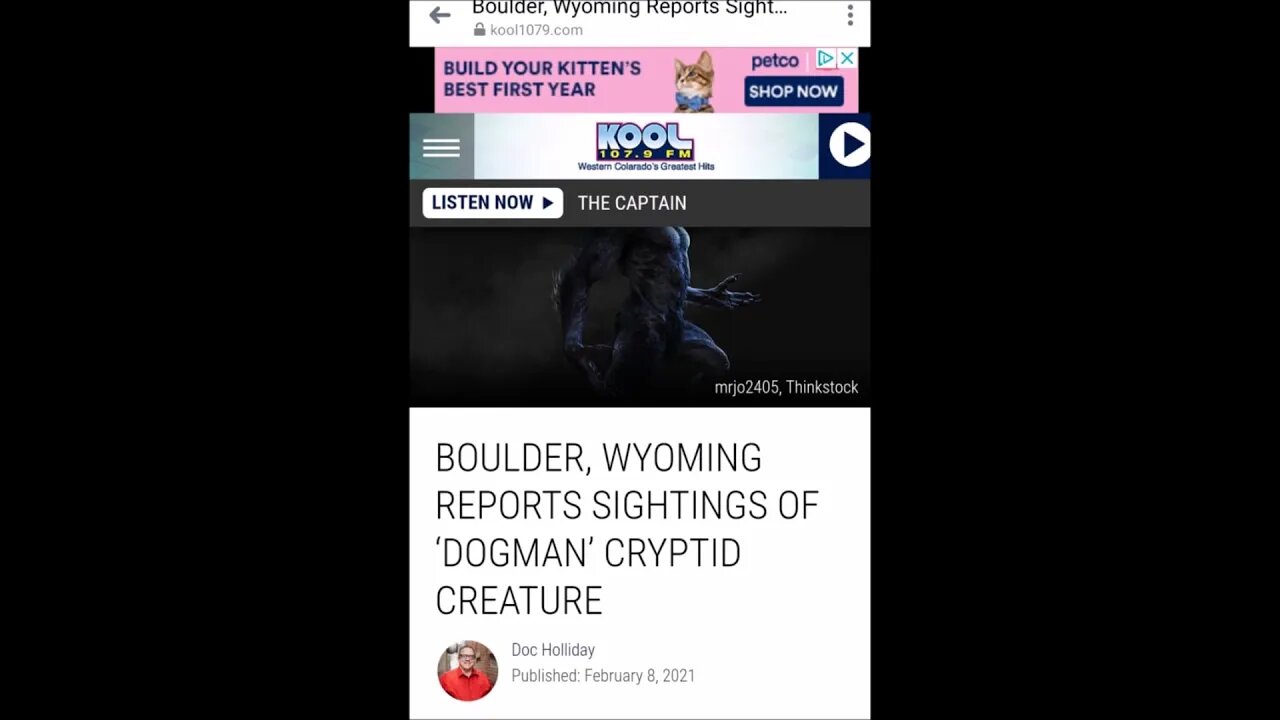 2 New Dogman Sightings in Wyoming Paranormal News