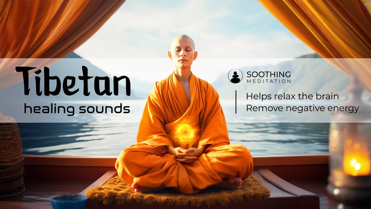 Tibetan Healing Sounds to Relax the Brain and Sleep, Calm Your Mind to Sleep • 528Hz