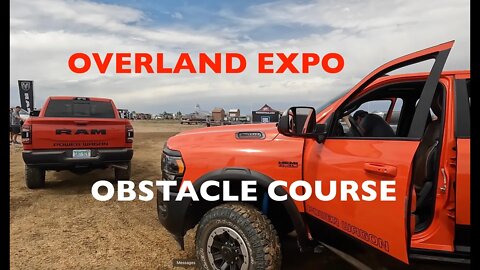 Overland Expo 2022 -New 4x4 Driver & Cybertruck1 Test Drive Ram Power Wagon Driver Training course