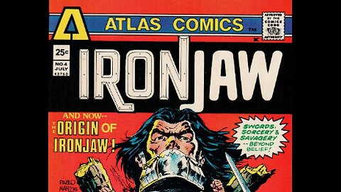 1974 Ironjaw Atlas Comics Group