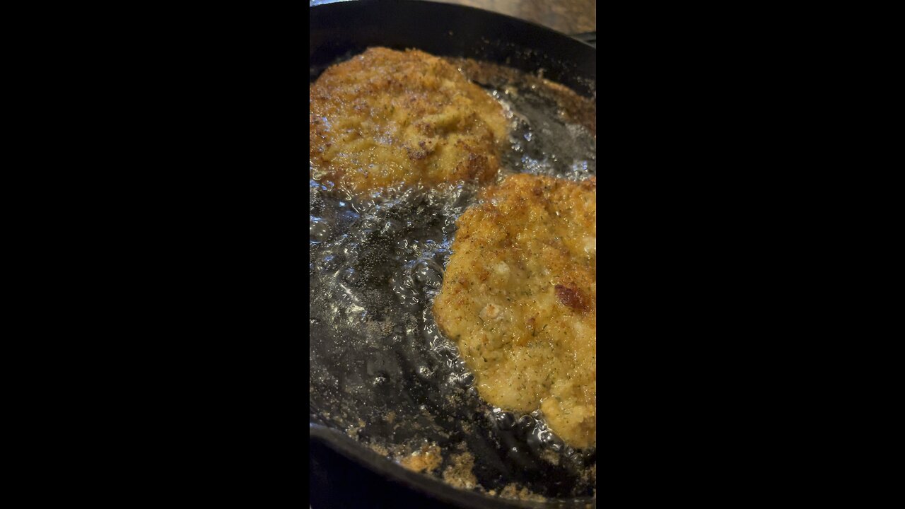 Fried Pork Tenderloin ASMR