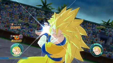 Dragon Ball Z: Raging Blast Play As Super Saiyan 3 Goku On Ps3