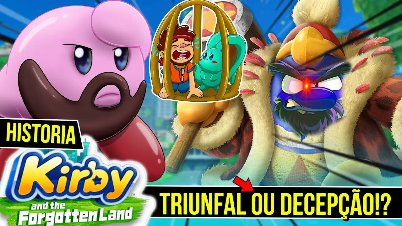 Novo KIRBY and the FORGOTTEN LAND jogo TRIUNFAL ou DECEPÇÃO!?