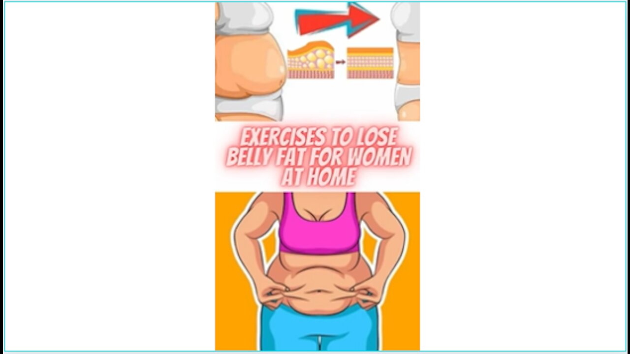 exercises to lose belly fat for women at home #Workouts #shorts