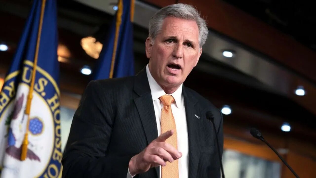 House Minority Leader Kevin McCarthy holds press conference