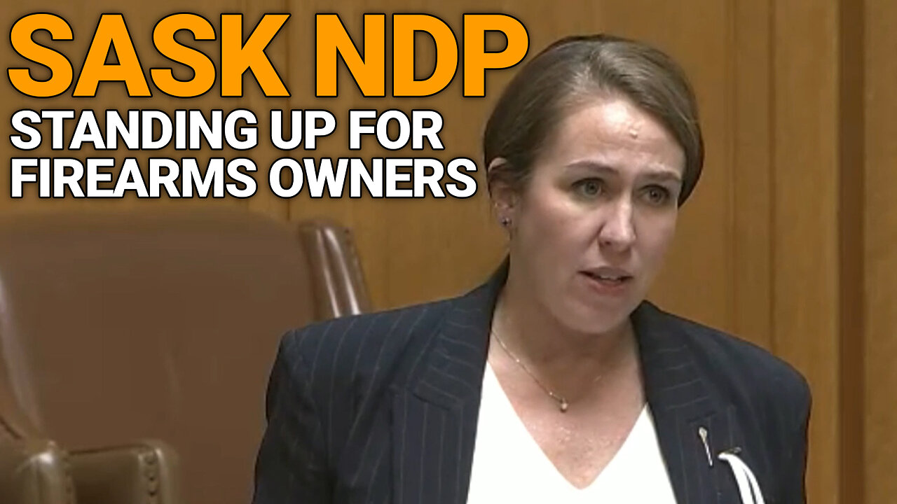 SASK NDP Deputy House Leader says legal gun owners have the right to their firearms and way of life