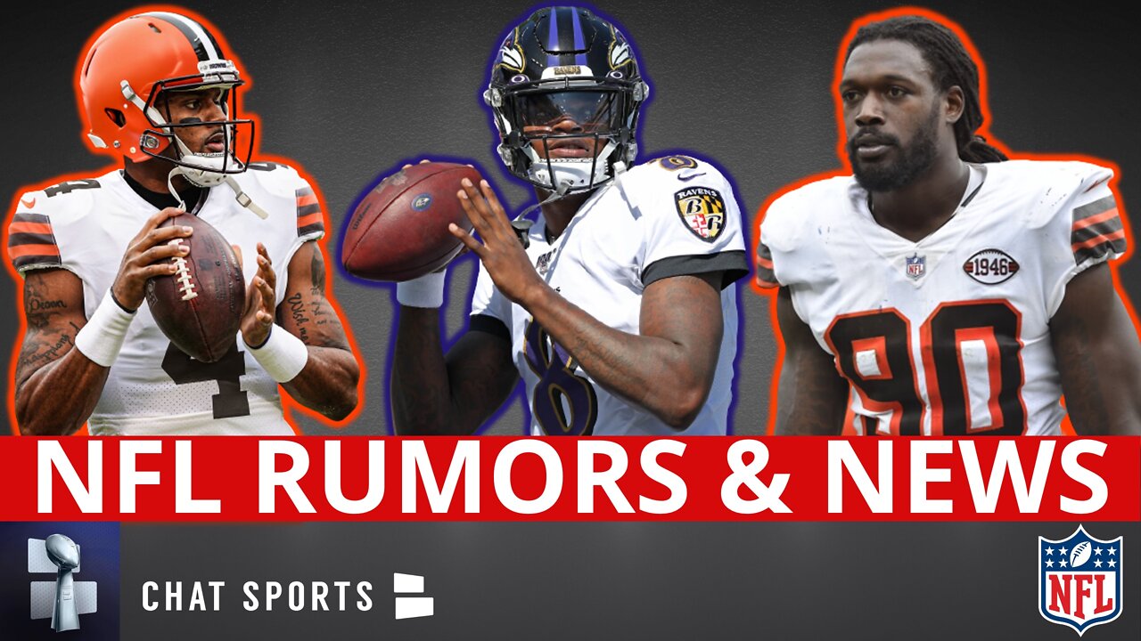 Deshaun Watson Suspension Latest + NFL Rumors On Lamar Jackson, Jadeveon Clowney Re-Signs