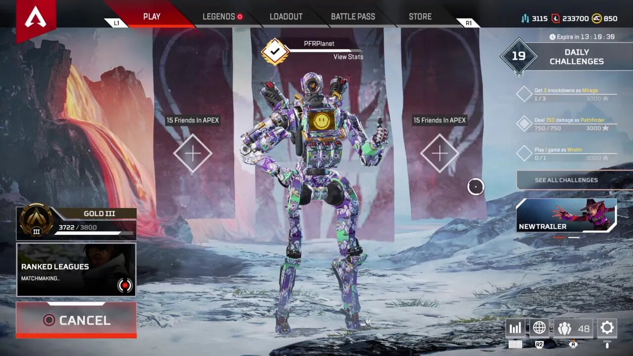 Apex Legends PFRPLANET Season 3 Dubz 25