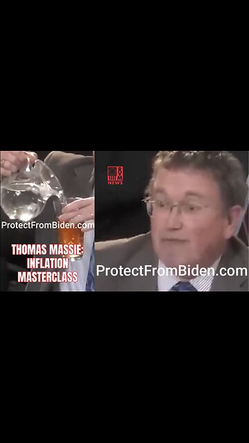 Thomas Massie Explains Bidenflation With A Simple Science Experiment